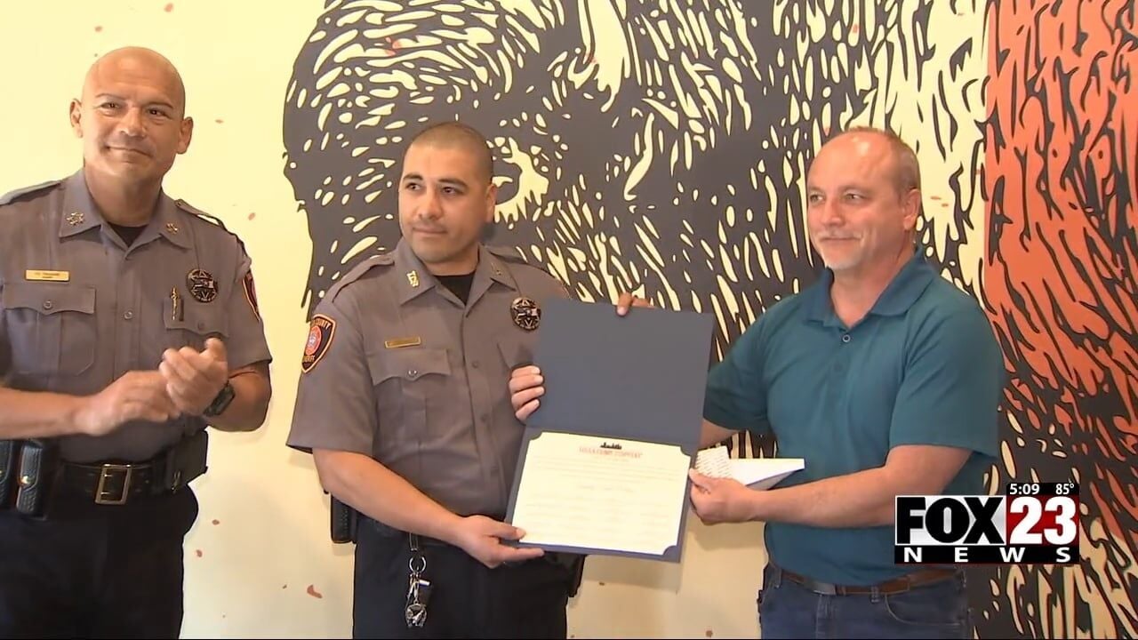 Video: Tulsa Crime Stoppers Honors TCSO Deputy For Saving Pregnant ...