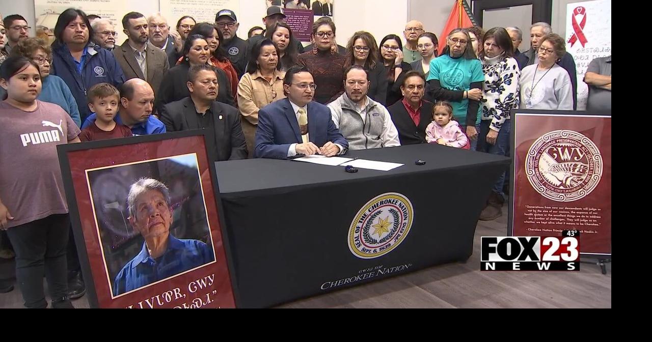 Video: Cherokee Nation renews law aimed at preserving Cherokee language