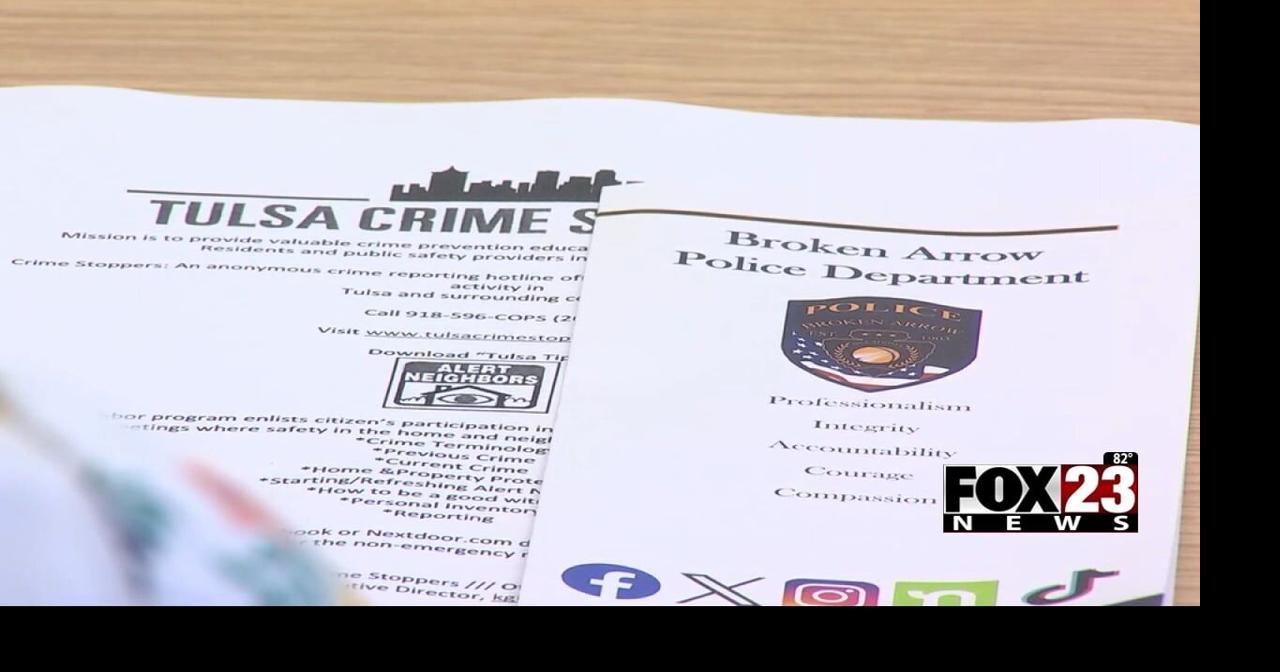 Video: Crime Stoppers: The Broken Arrow Police Department plans to