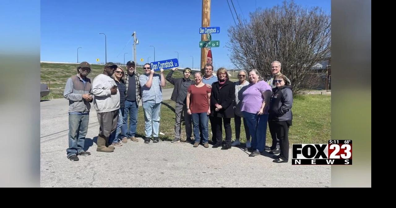  Tulsa street sign named in honor of local man who passed away after fight with lung cancer