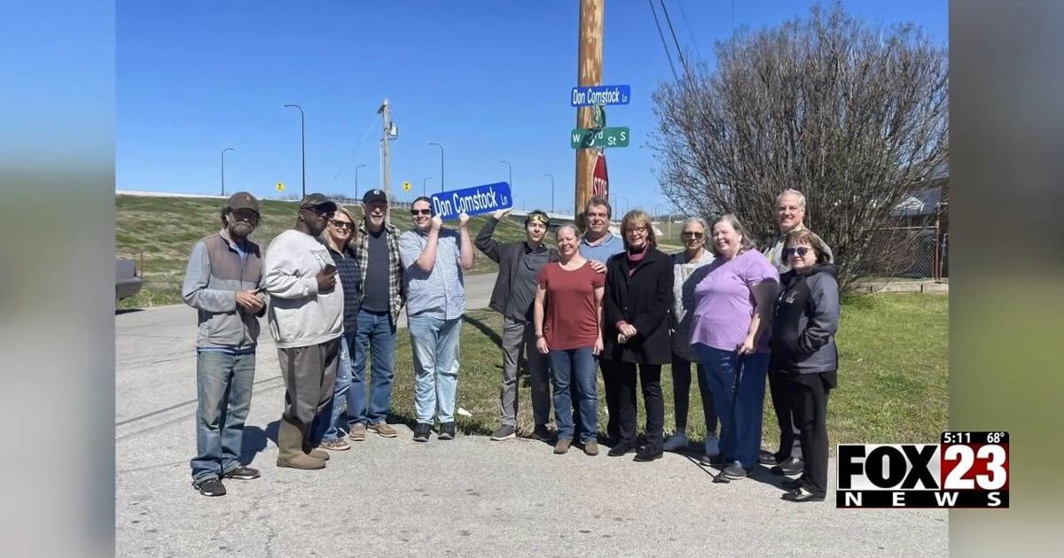  Tulsa street sign named in honor of local man who passed away after fight with lung cancer