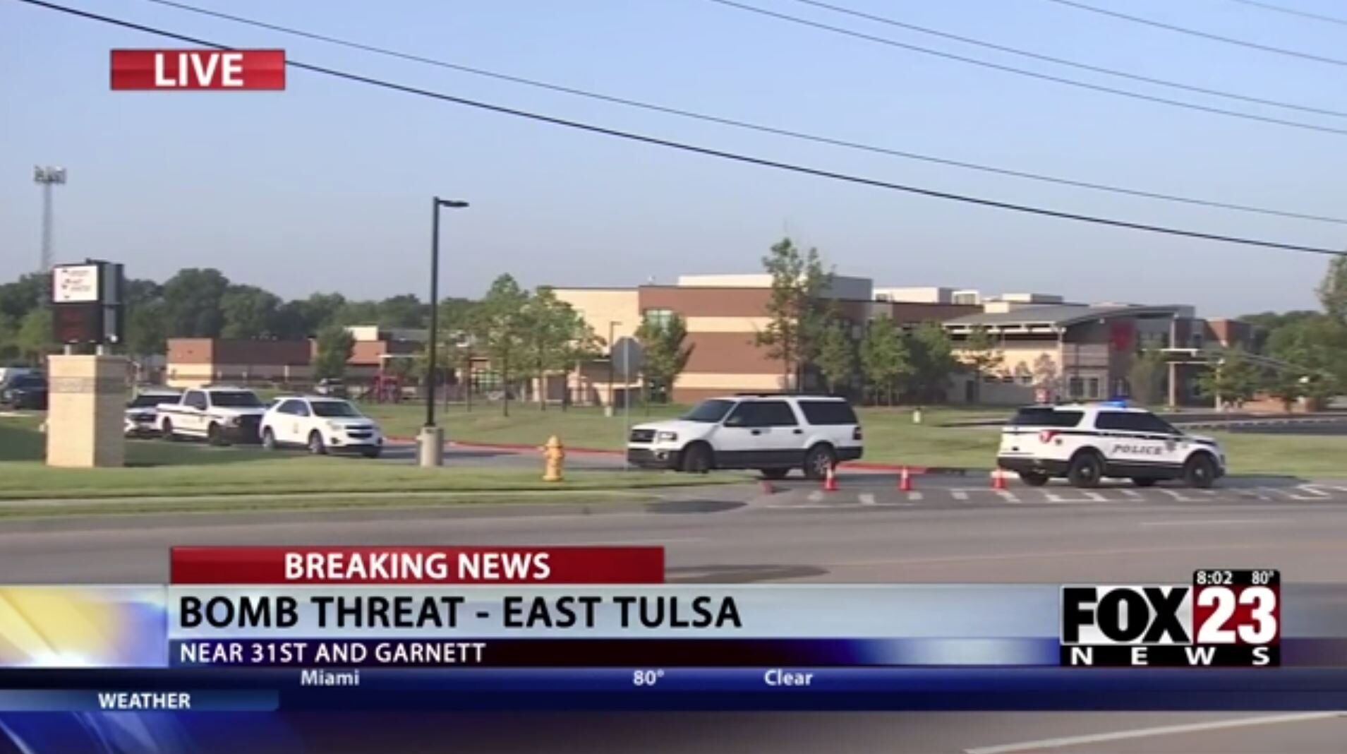 Video: Police Investigate Bomb Threat At Union Elementary School | News ...