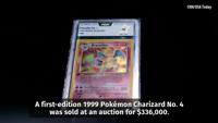 Look: First-edition Charizard Pokemon card sells for $336,000 