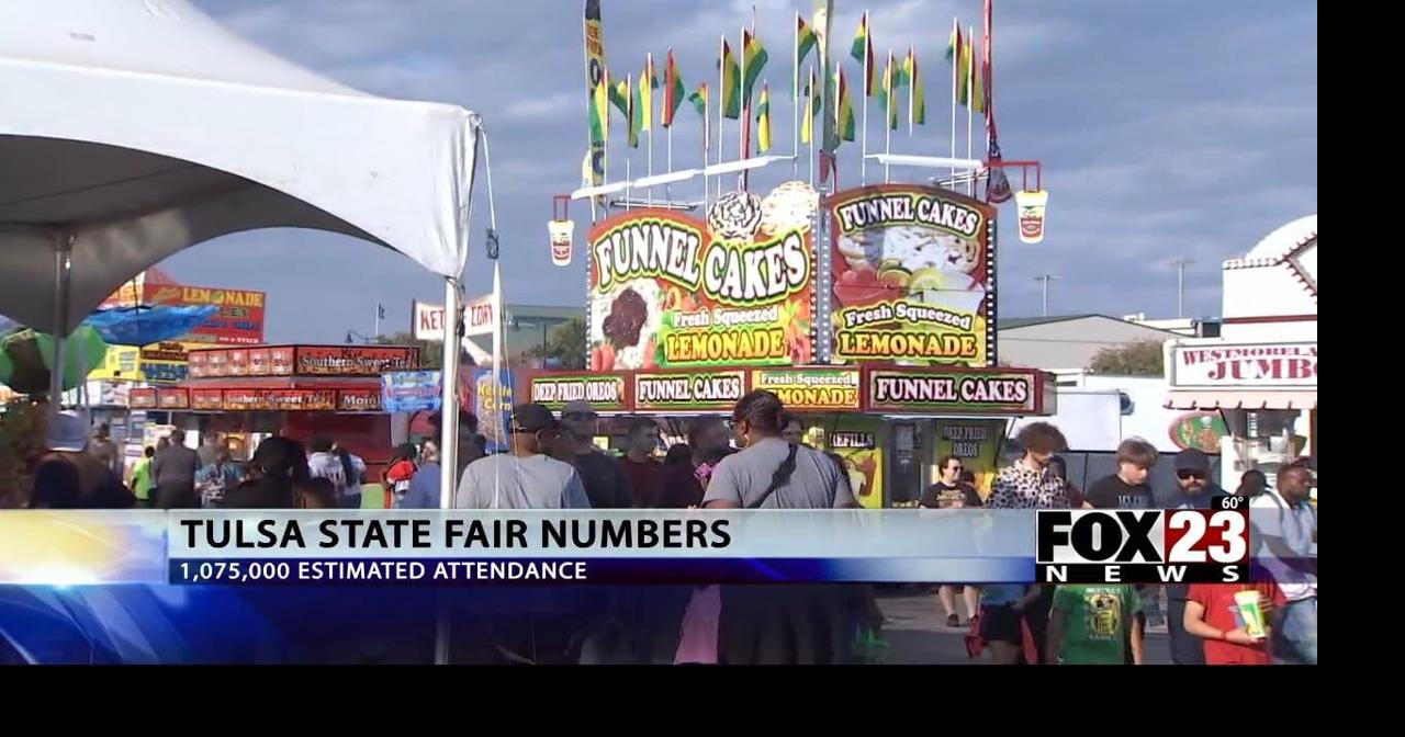 Tulsa State Fair sees estimated attendance of more than 1 million