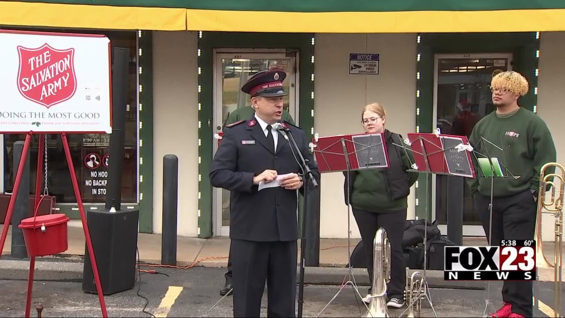 The Salvation Army Kicks Off The Red Kettle Campaign In Tulsa | News ...