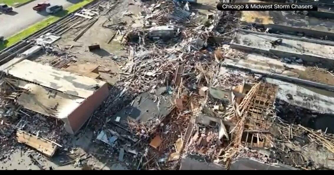 Storm Damage in Perryton, Texas