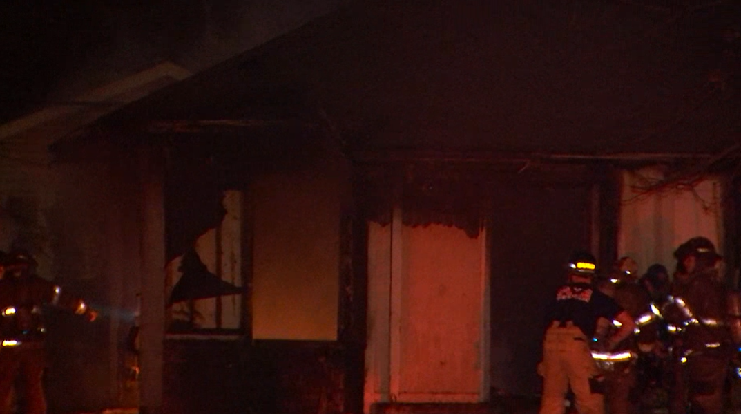 Photos: Crews Extinguish Fire At Vacant North Tulsa Home | | Fox23.com