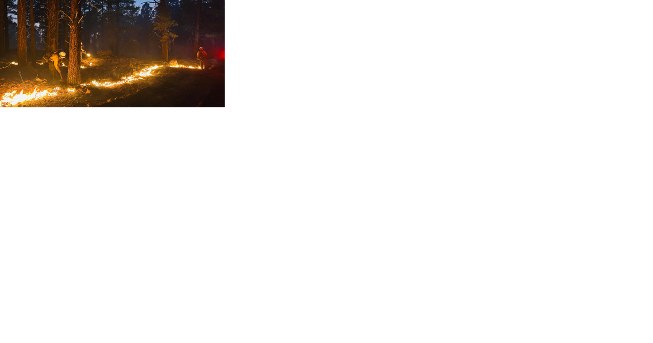 12 OK National Guardsmen fire training in Arizona assist with battling fire near Flagstaff