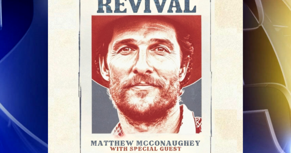 Matthew McConaughey Book Tour