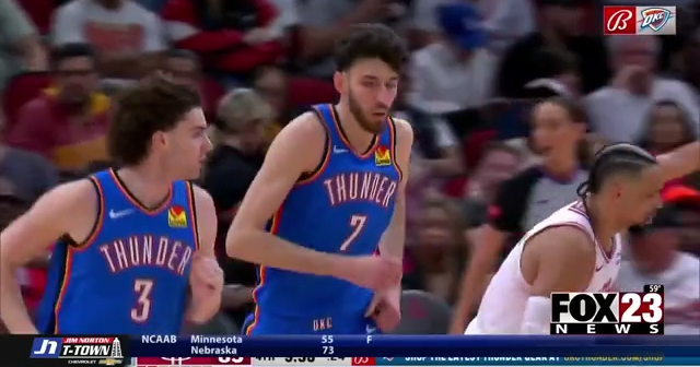 Thunder earn comeback win over Rockets | Sports | fox23.com