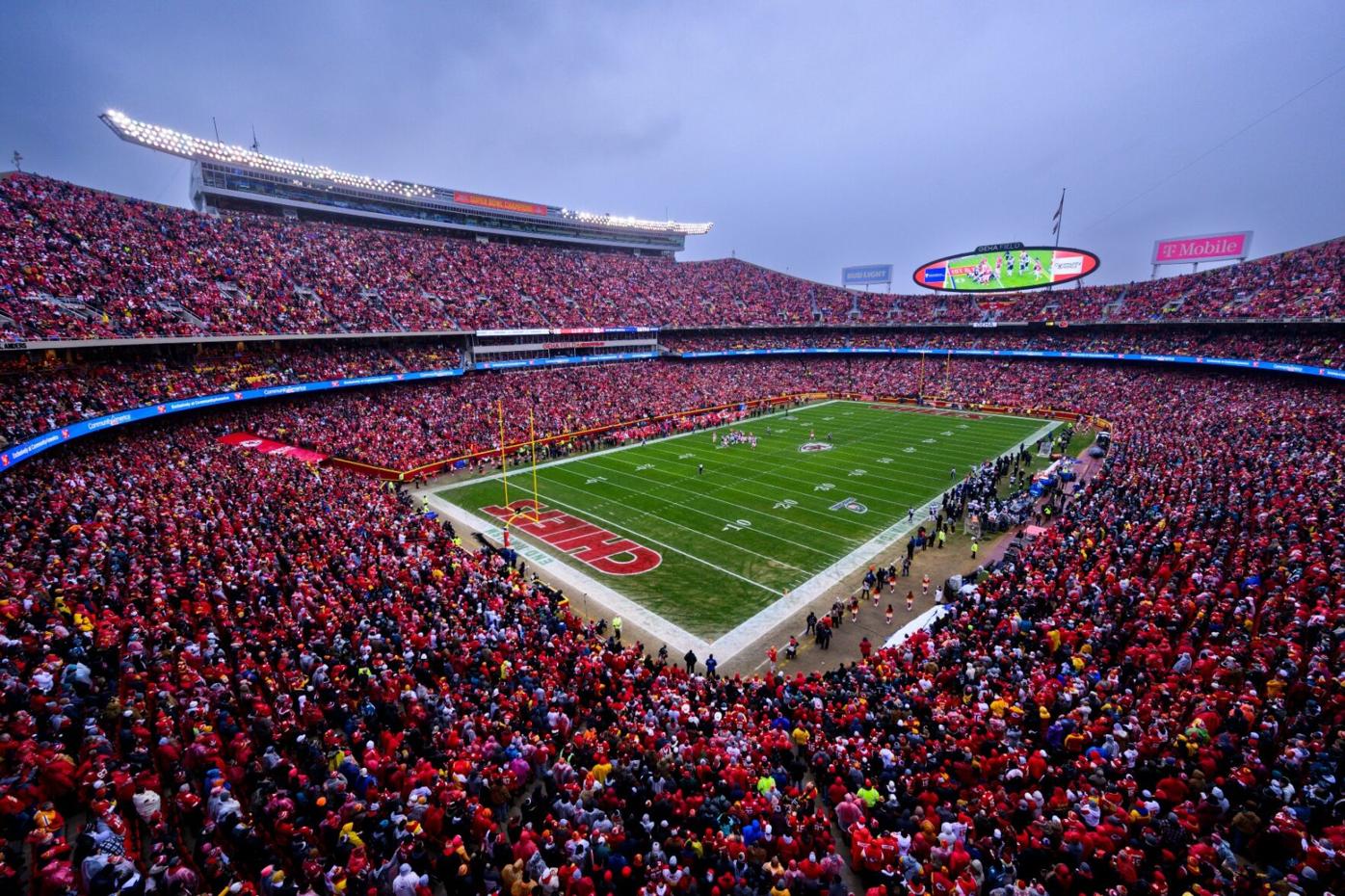 Arrowhead Stadium Kansas City Editorial Photography - Image of