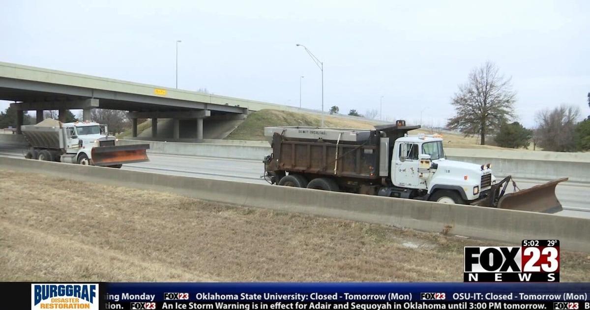 ODOT crews ready to treat expected freezing rain and ice | News | fox23.com