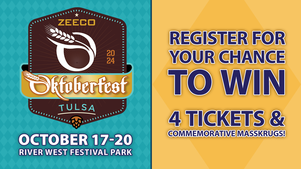 FOX23 Zeeco Oktoberfest Tulsa 2024 Giveaway graphic