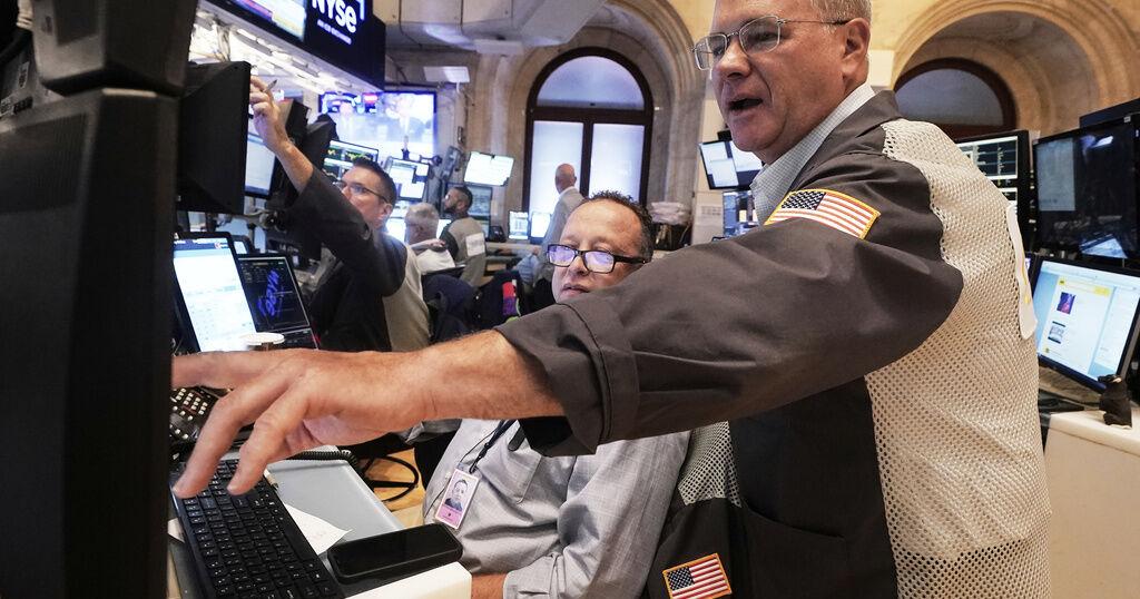 US stocks fall to their first loss in 6 days as bitcoin tumbles