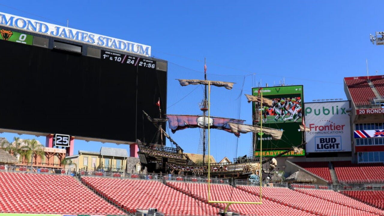 Tampa police up security at Raymond James Stadium