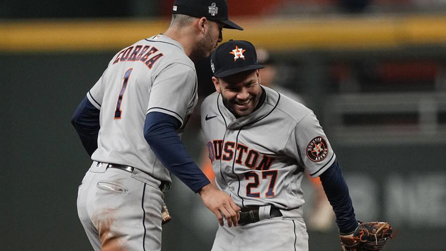 Photos: Astros beat Braves 9-5 in World Series Game 5