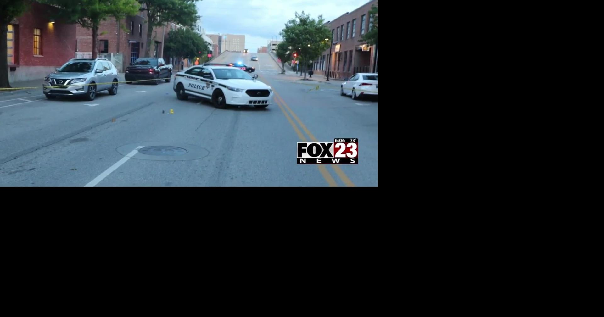 TPD finds shooting victim after hearing gunshots in downtown Tulsa