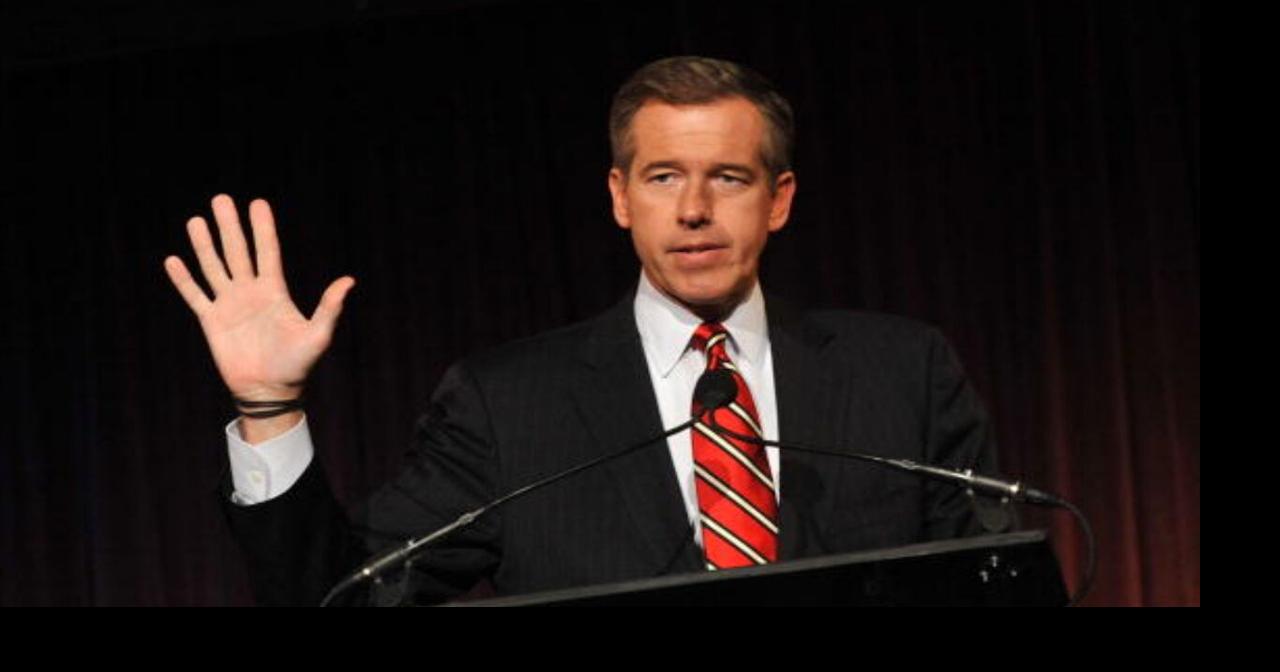 Notizie notturne della NBC con il logo di Brian Williams