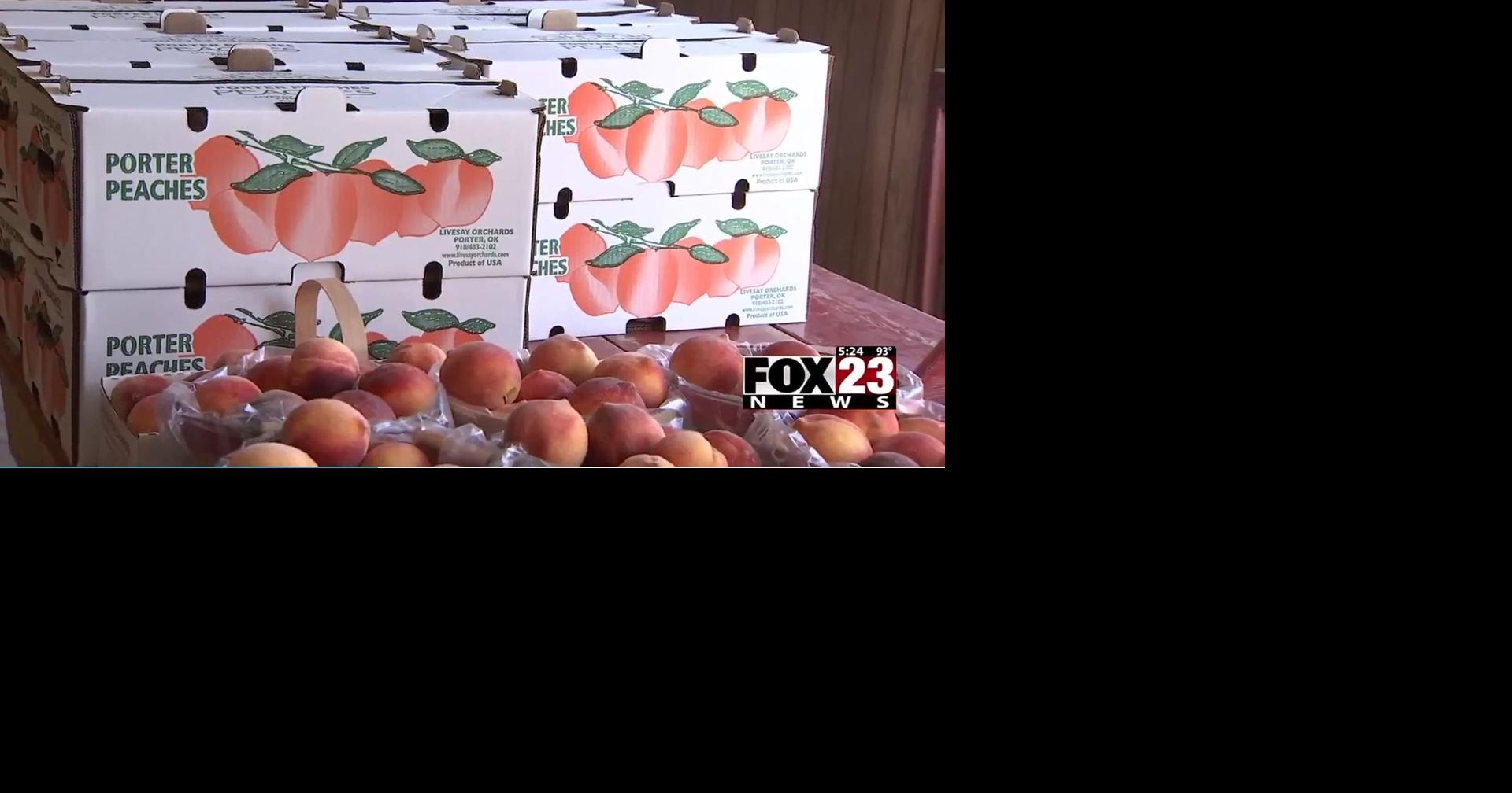It's peach season in Porter, selfproclaimed peach capital of the world