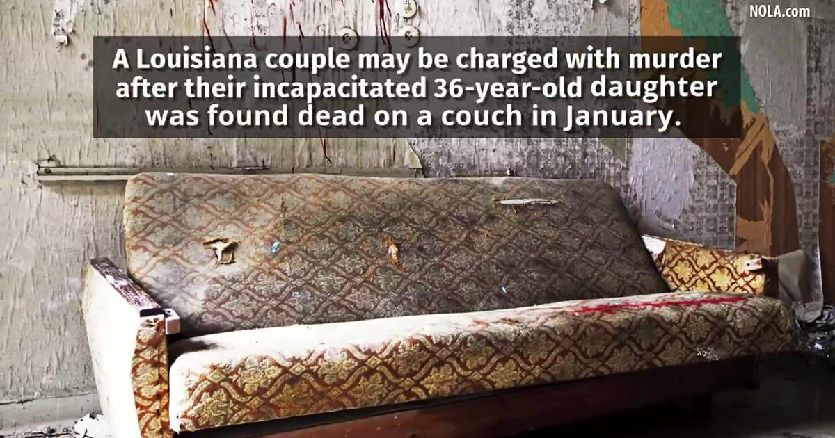 Louisiana couple face grand jury after grown daughter found dead, body