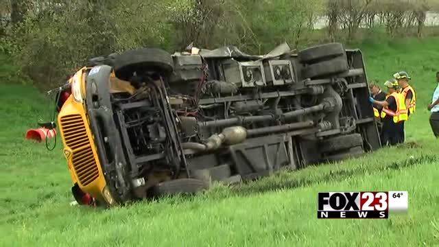 TPS officials review video of bus crash Local State fox23