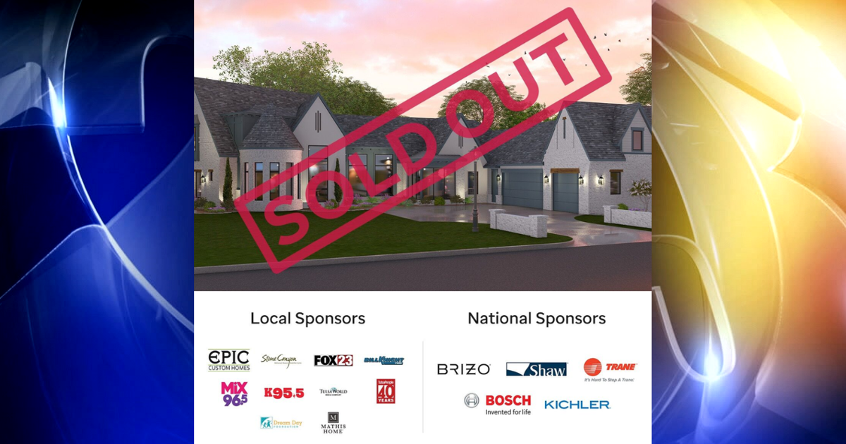 Tulsa St. Jude Dream Home Giveaway tickets are sold out