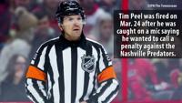 NHL Ref Fired After Getting Caught Saying He Wanted to Give a Penalty