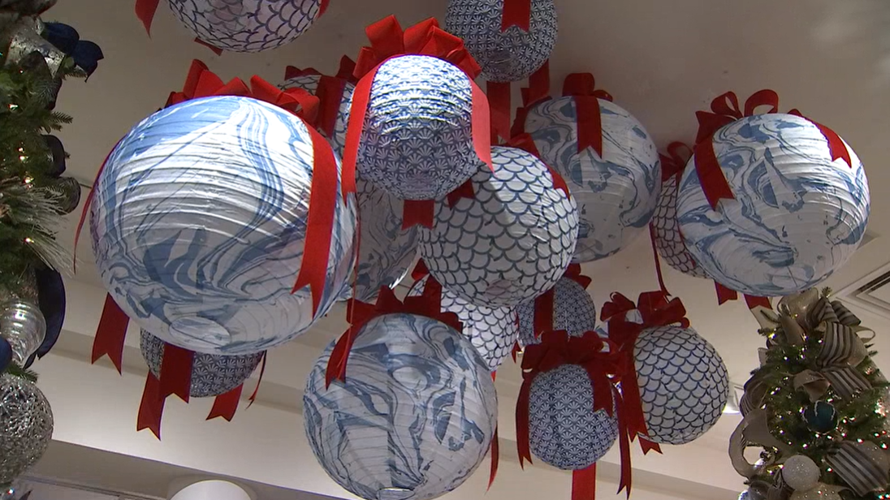 Utica square christmas lights