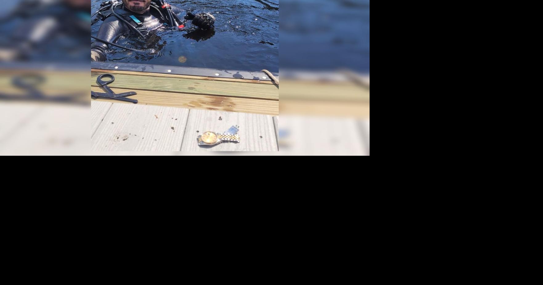 Buried treasure Florida dive team recovers 16K Rolex during training