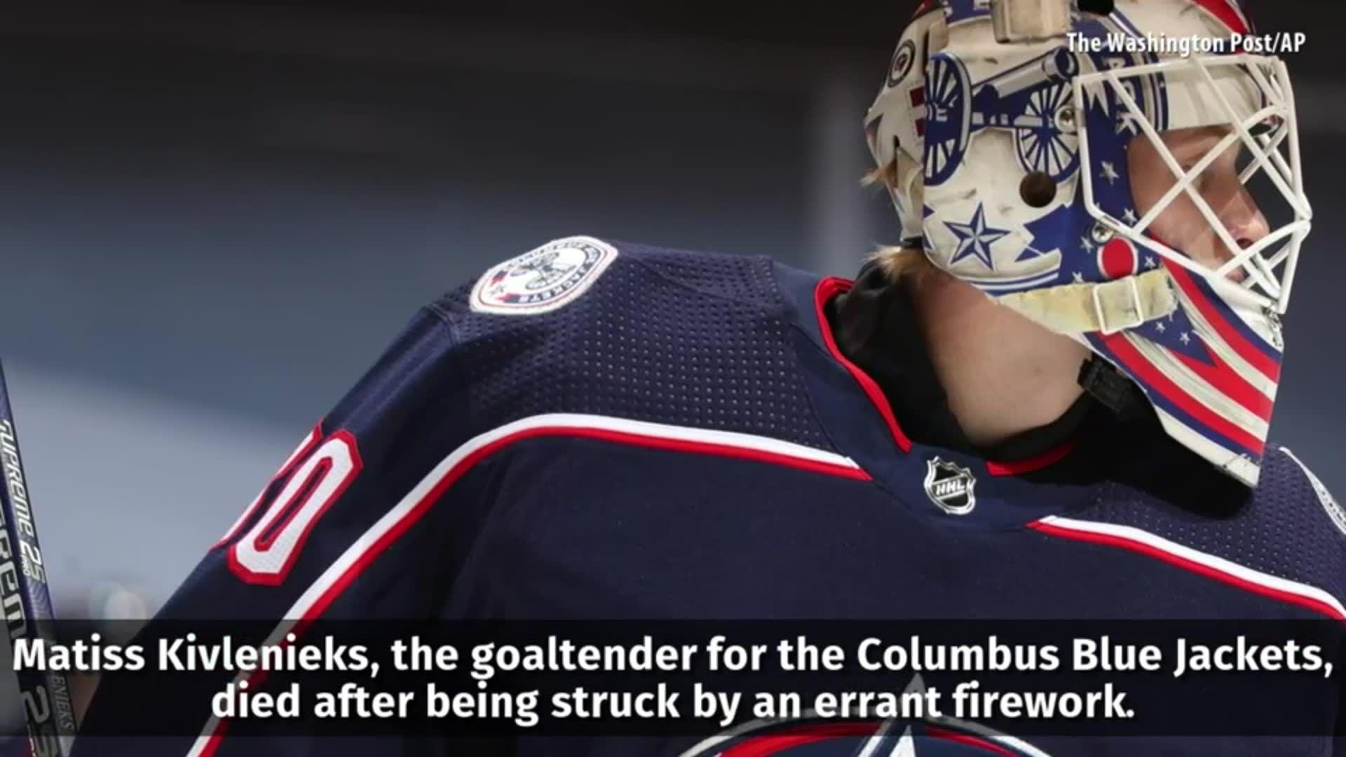 911 calls released in fireworks incident that killed NHL goalie