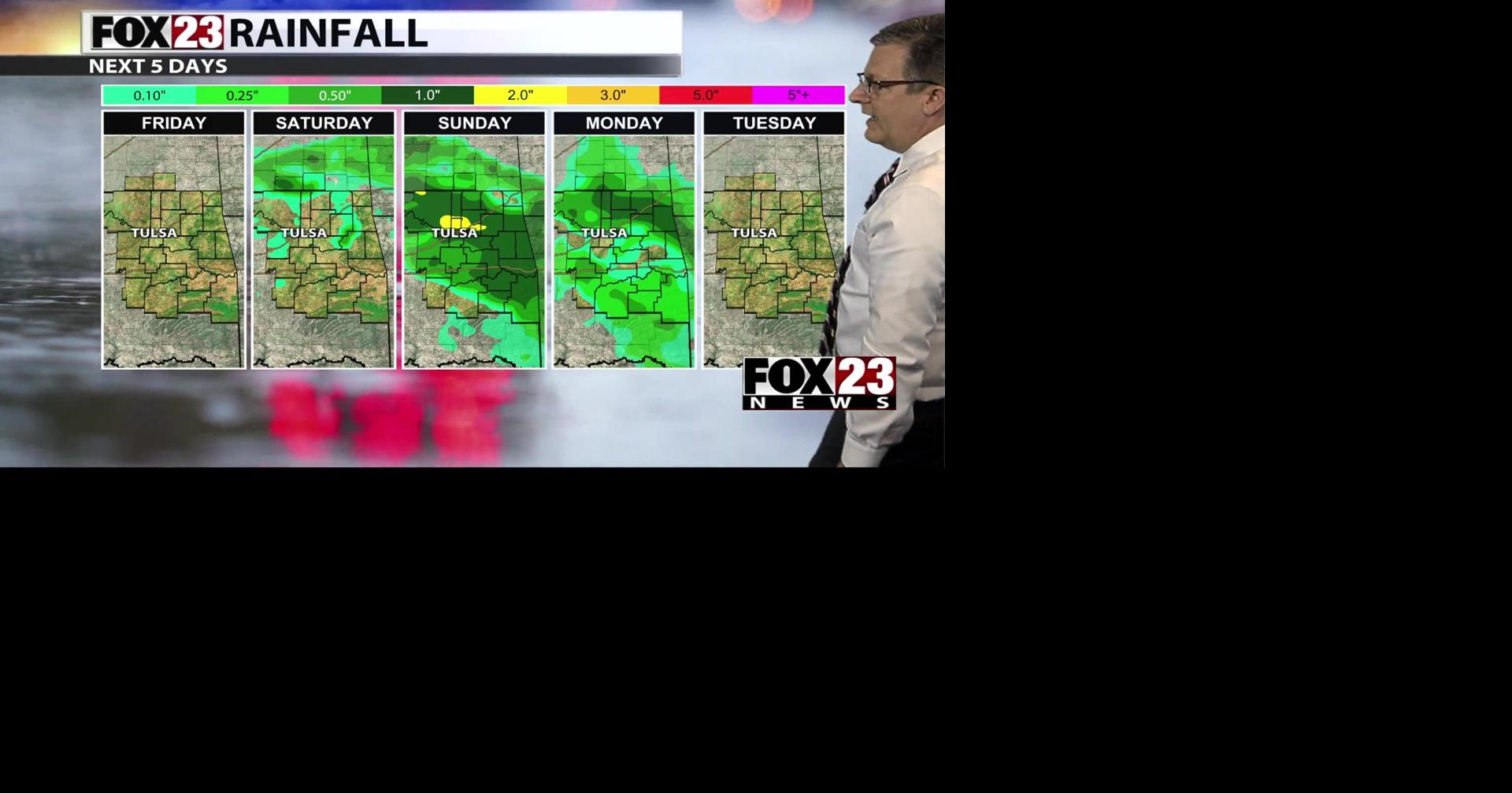 FOX23 Thursday Evening Forecast Weather