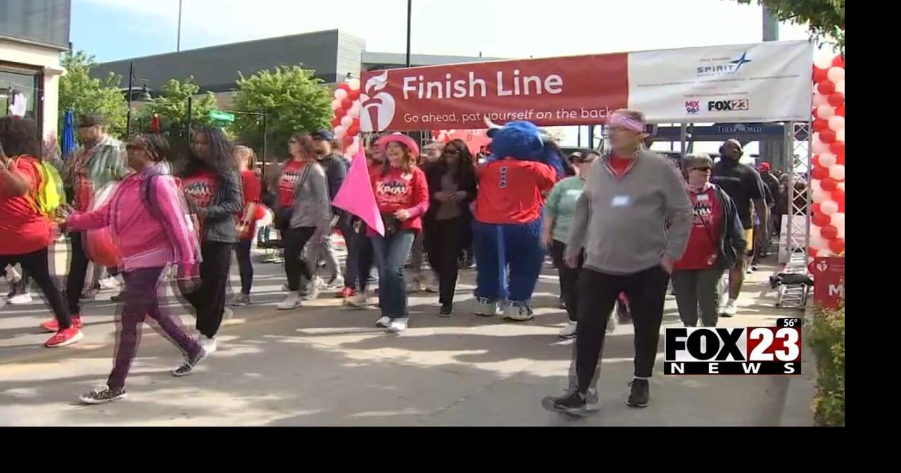 2024 Tulsa Heart Walk held in downtown Tulsa News