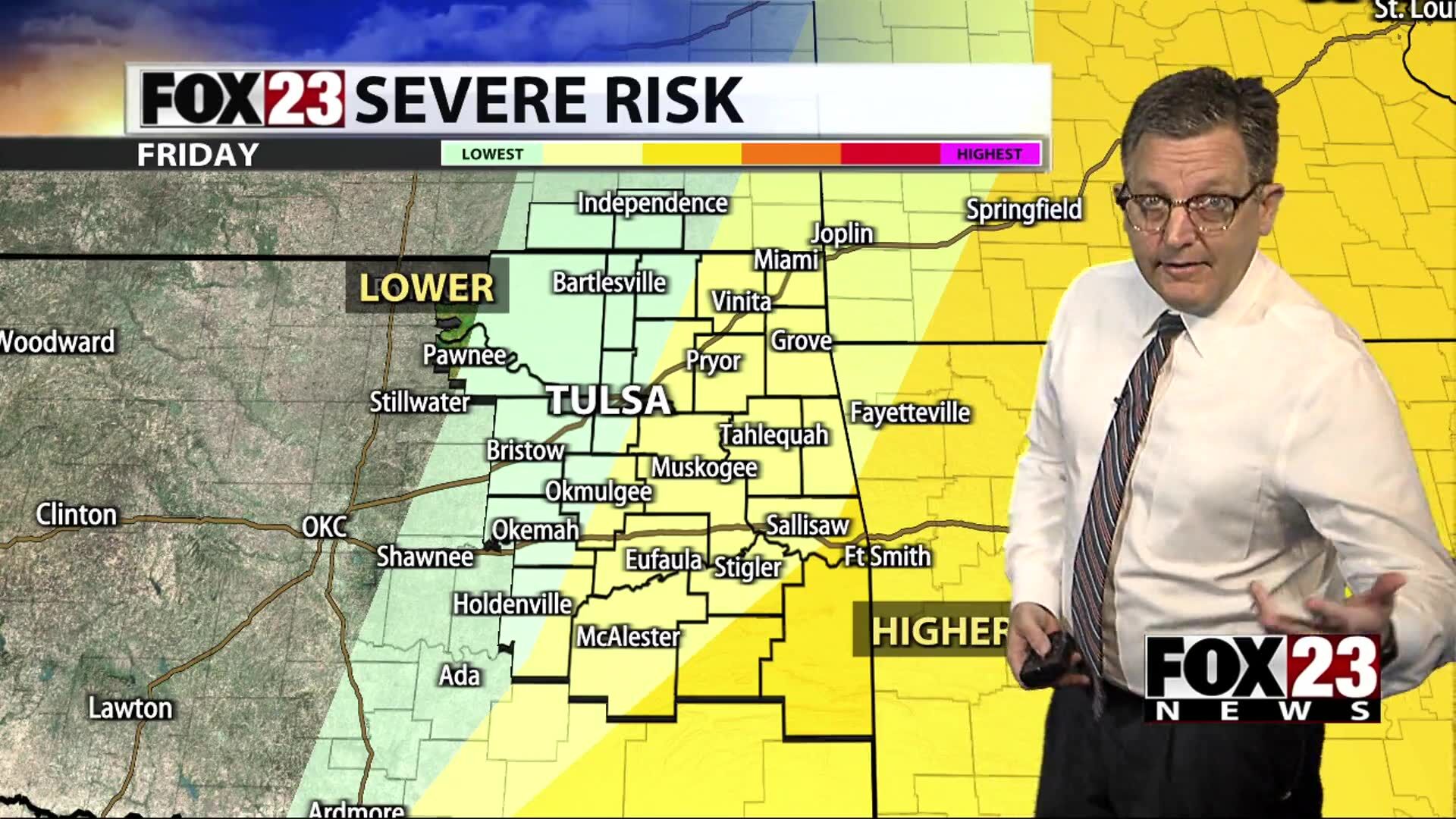 FOX23 Thursday Evening Forecast | Weather | Fox23.com