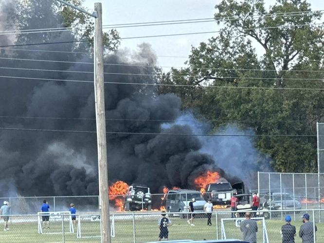 BAFD responds to grass fire at Indian Springs Soccer Complex News