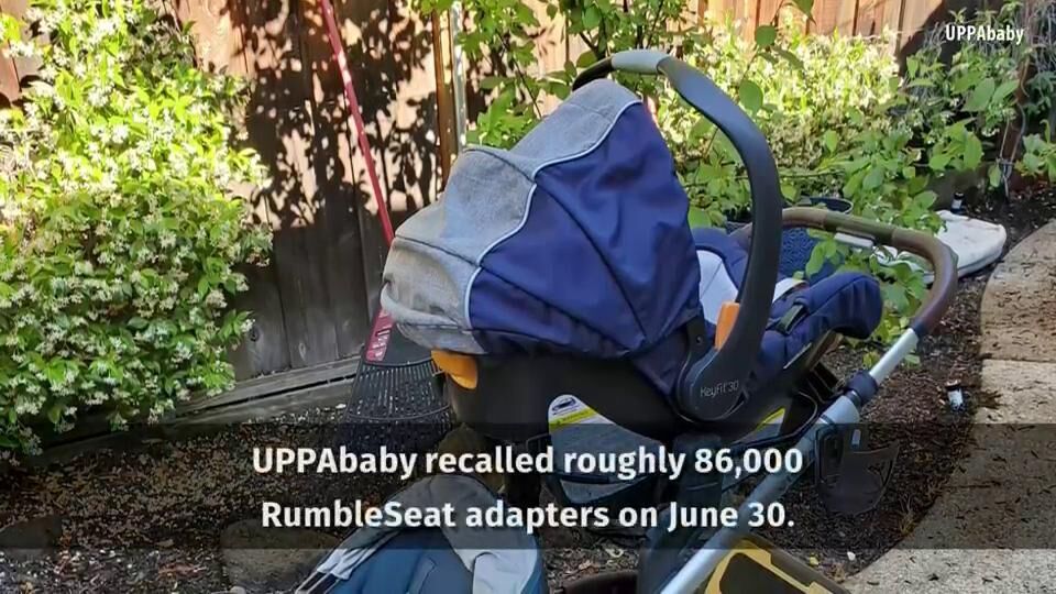 Uppababy rumble seat adapter hot sale recall