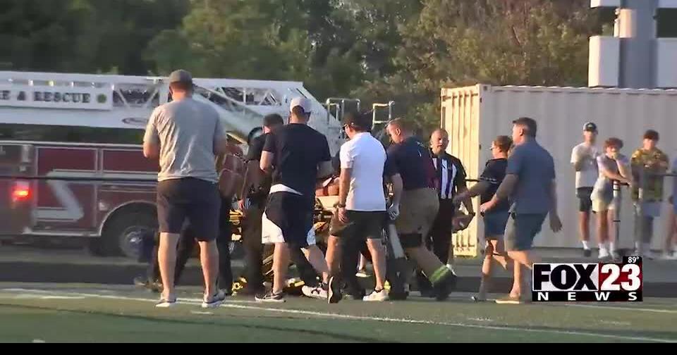Video Cascia Hall football player collapsed on the field during Friday