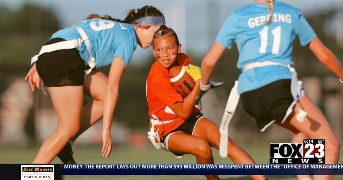 Former NFL player wants girls flag football to be the next big thing for women's sports