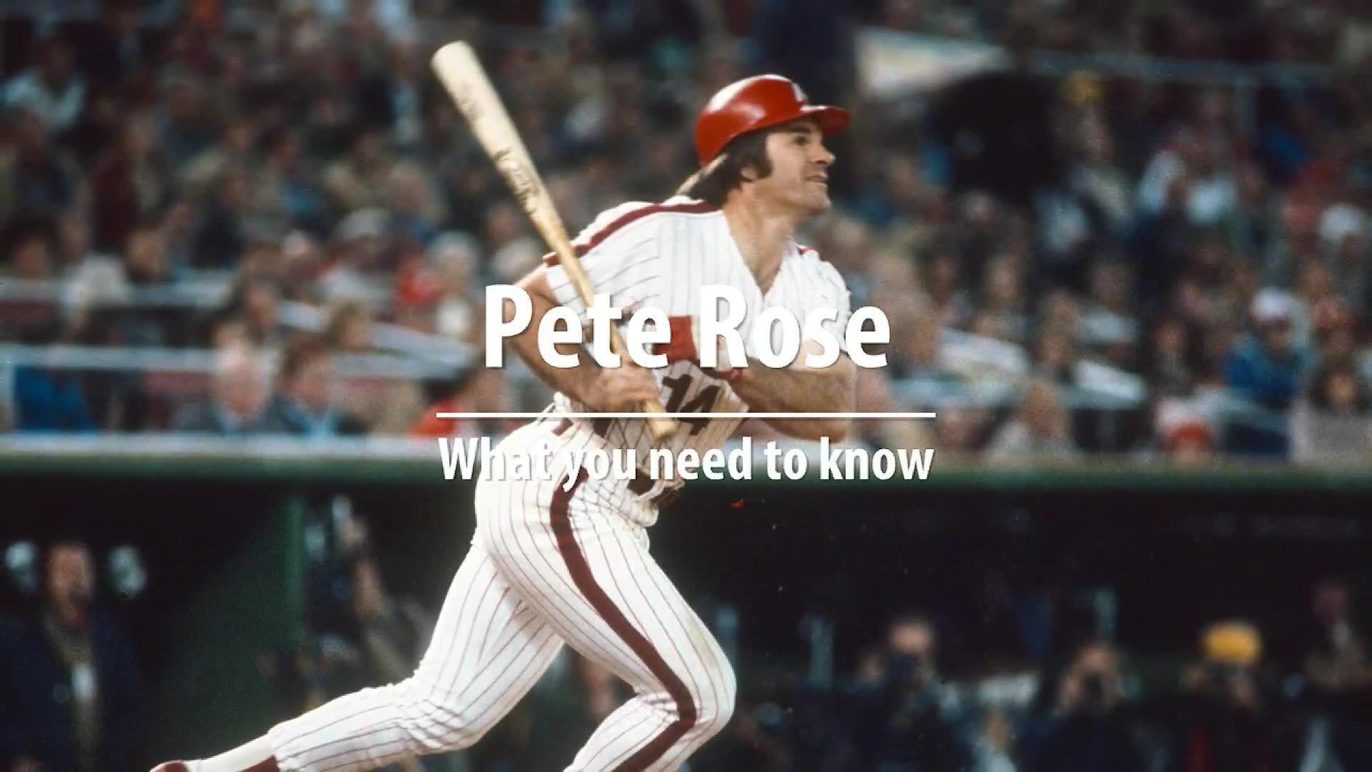 Pete Rose on questions whether he should be honored by Phillies