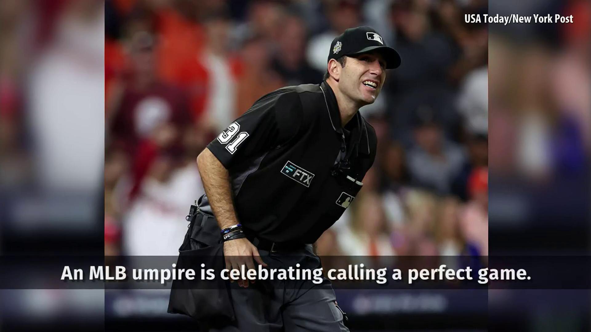 2022 World Series: Umpire Pat Hoberg called perfect game in Astros