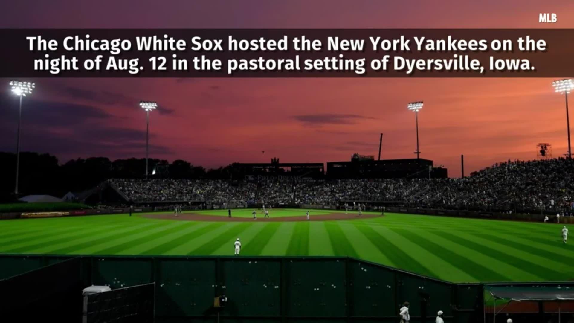 2021 New York Yankees vs. Chicago White Sox in Dyersville, Iowa