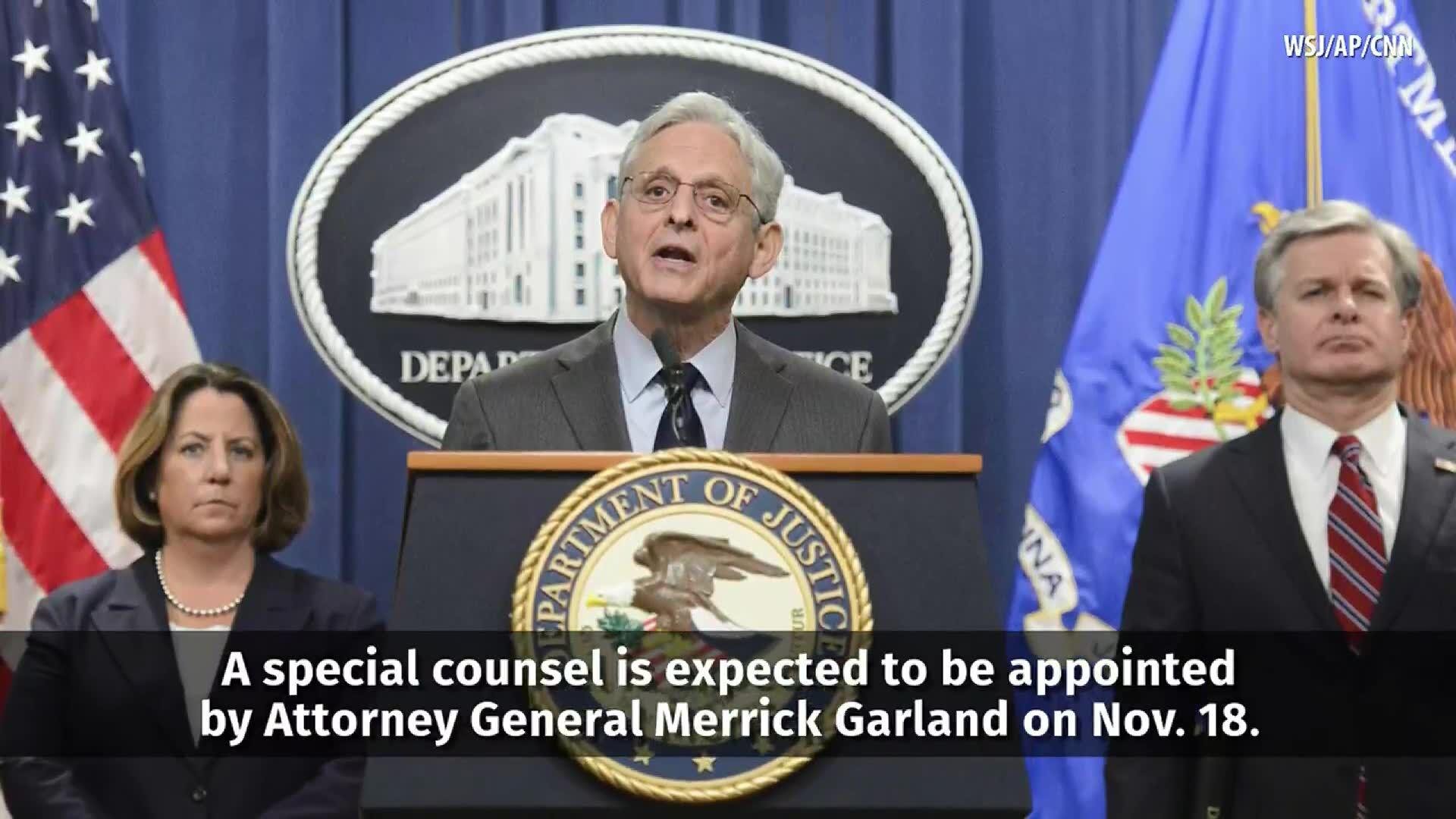 Attorney General Merrick Garland appointed Jack Smith as special