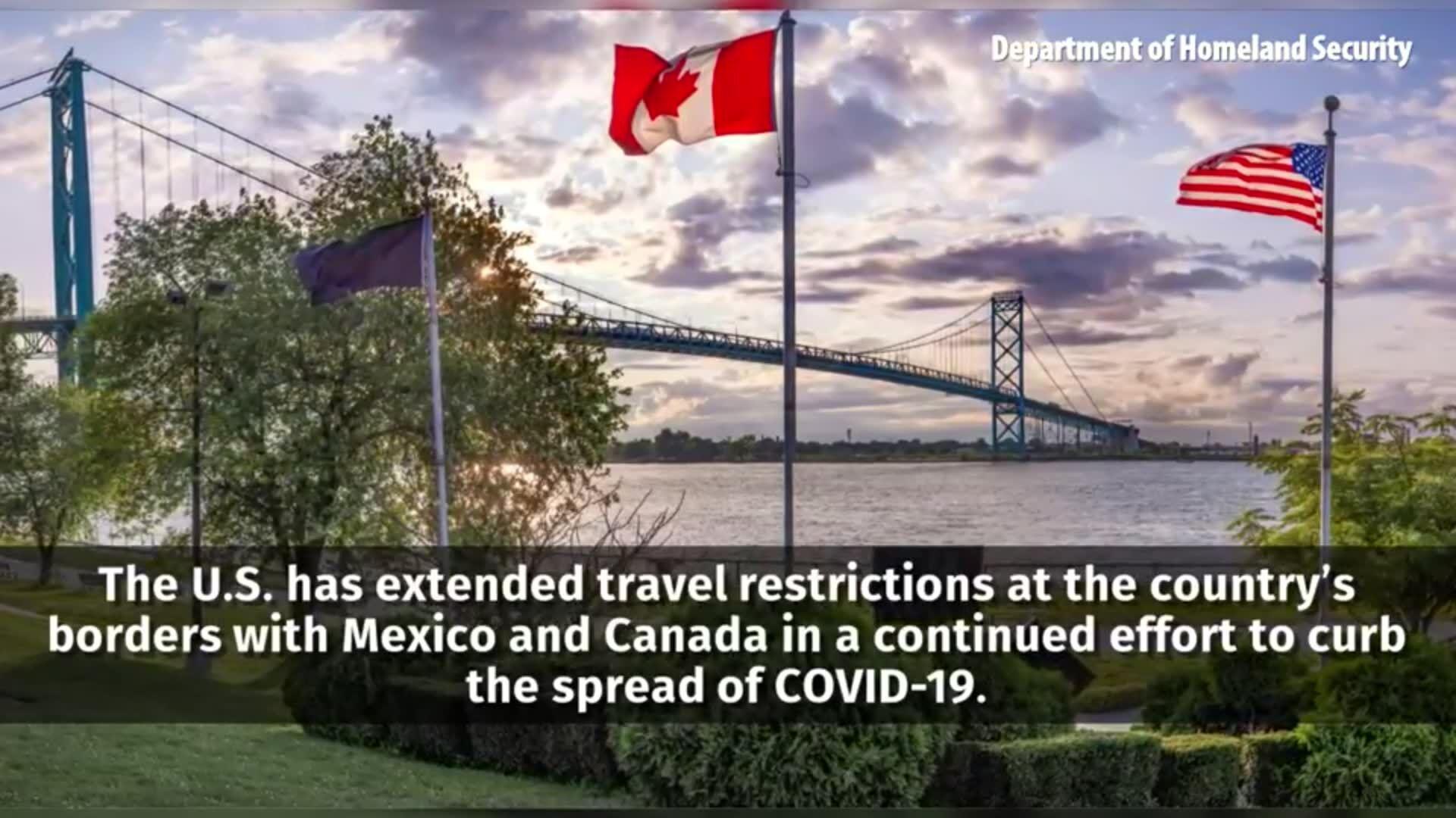 Coronavirus: US extends travel limits at borders with Canada and