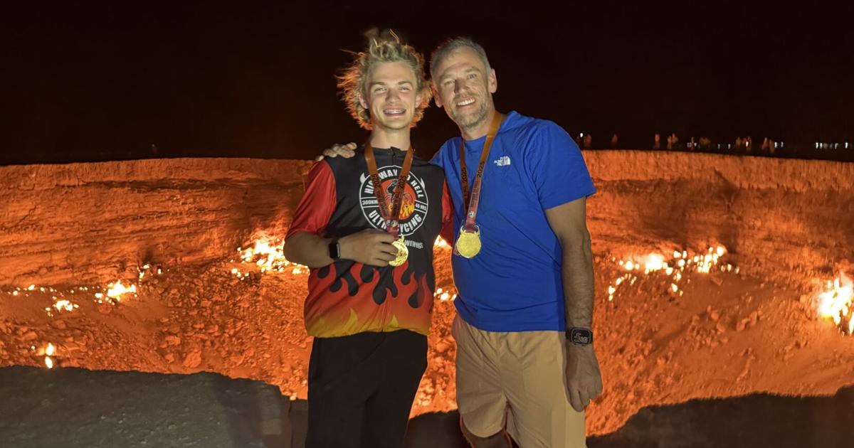 Owasso teen competes in Highway to Hell Ultracycle in Turkmenistan