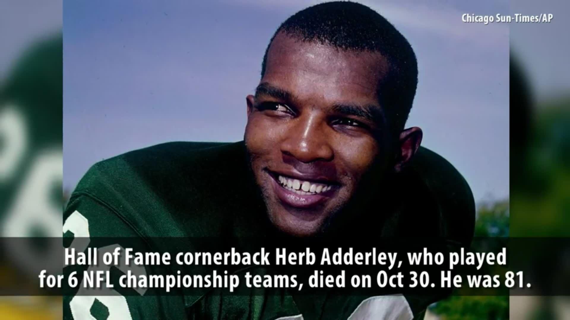 Herb Adderley, a Packers Hall of Fame Cornerback, Dies at 81 - The New York  Times