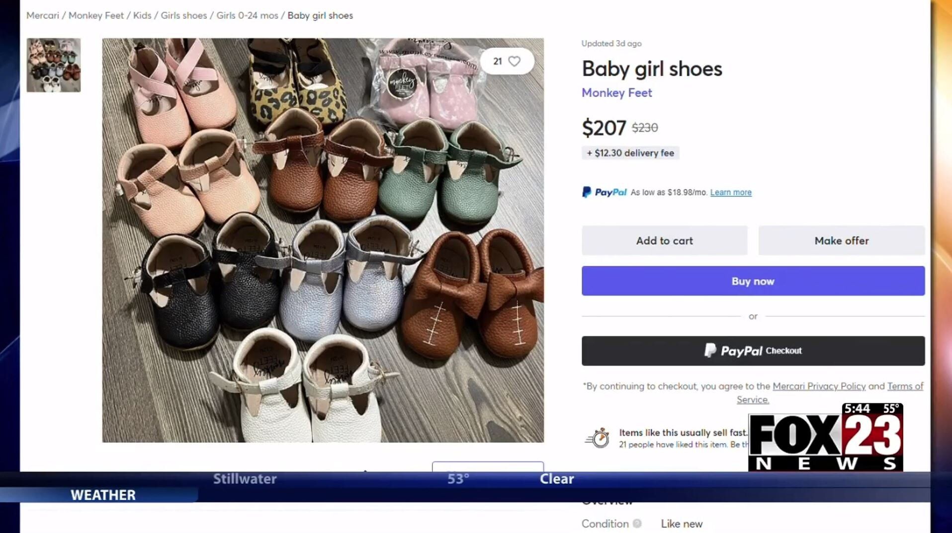 Video Better Business Bureau investigates baby shoes company  fox23