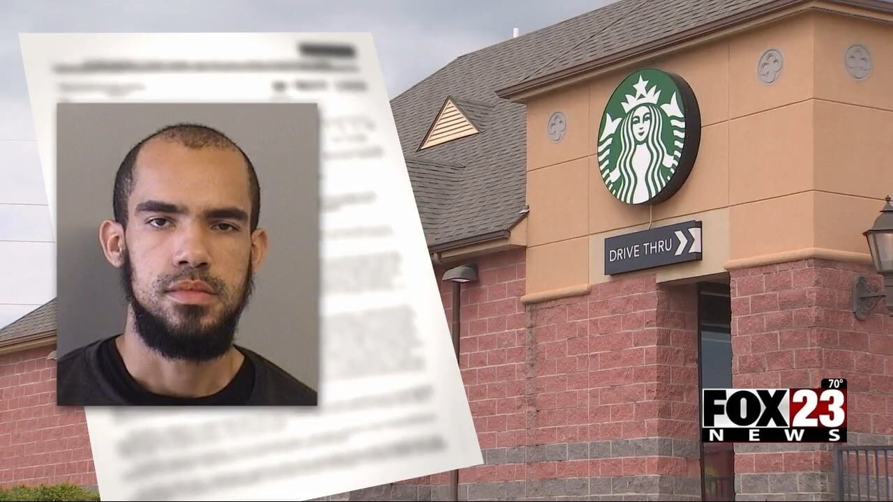 Video: Broken Arrow man accused of driving through Starbucks naked multiple  times