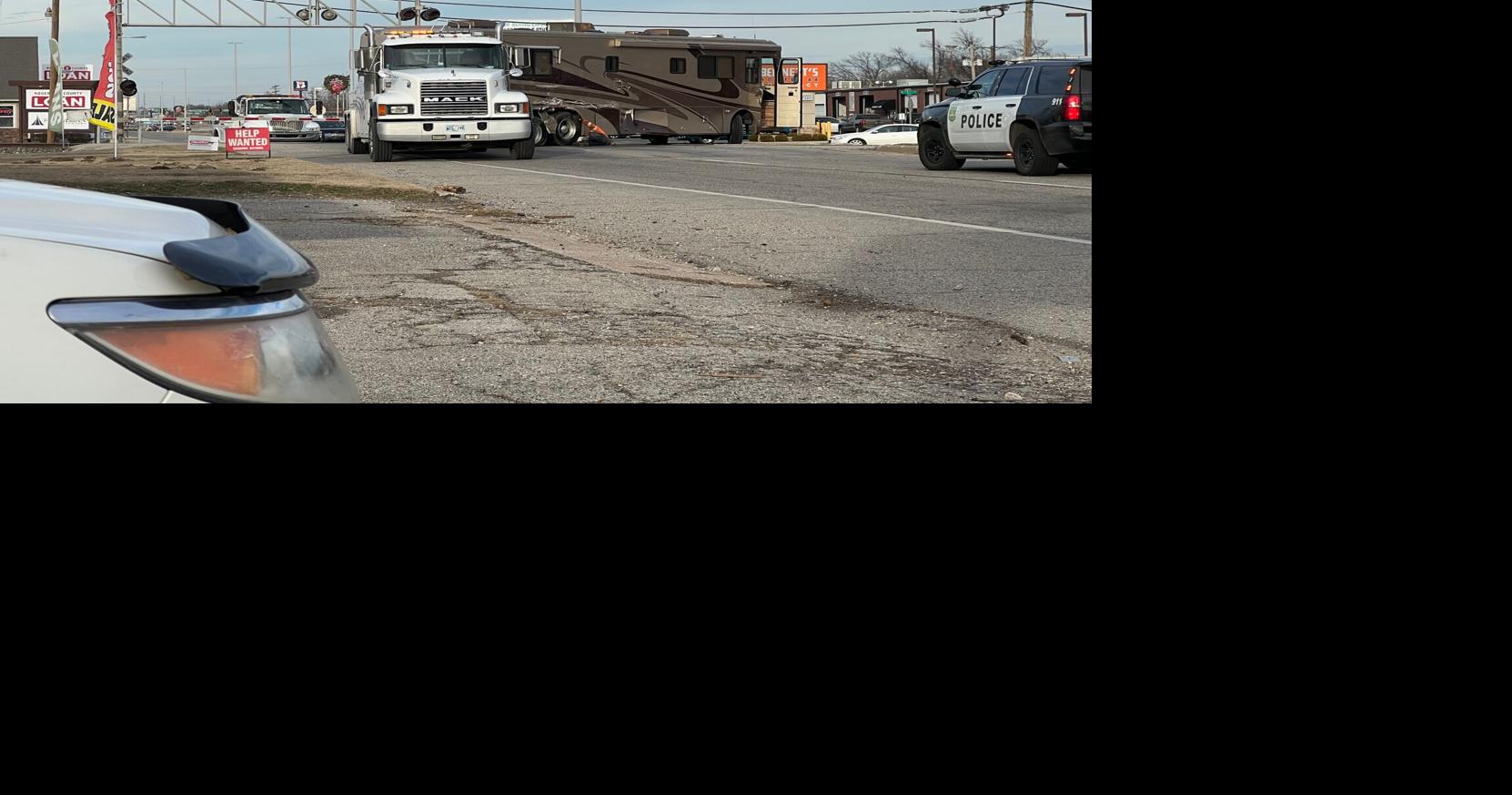 Train hits stalled RV in Claremore | News | fox23.com