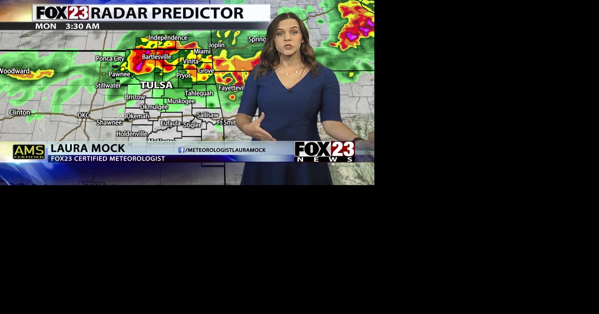 FOX23 Monday Morning Forecast Weather