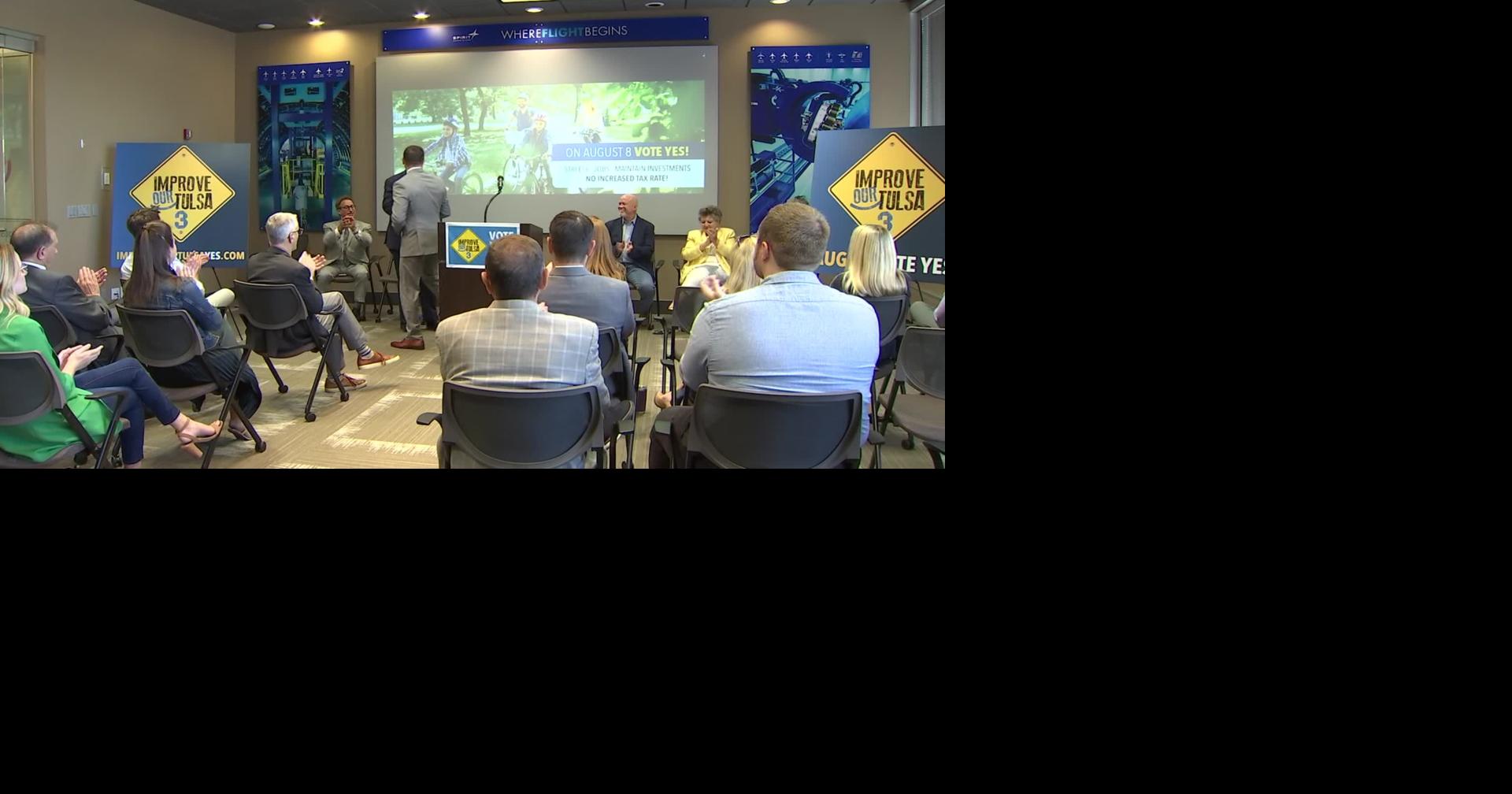 City officials gather for Improve Our Tulsa campaign kickoff before