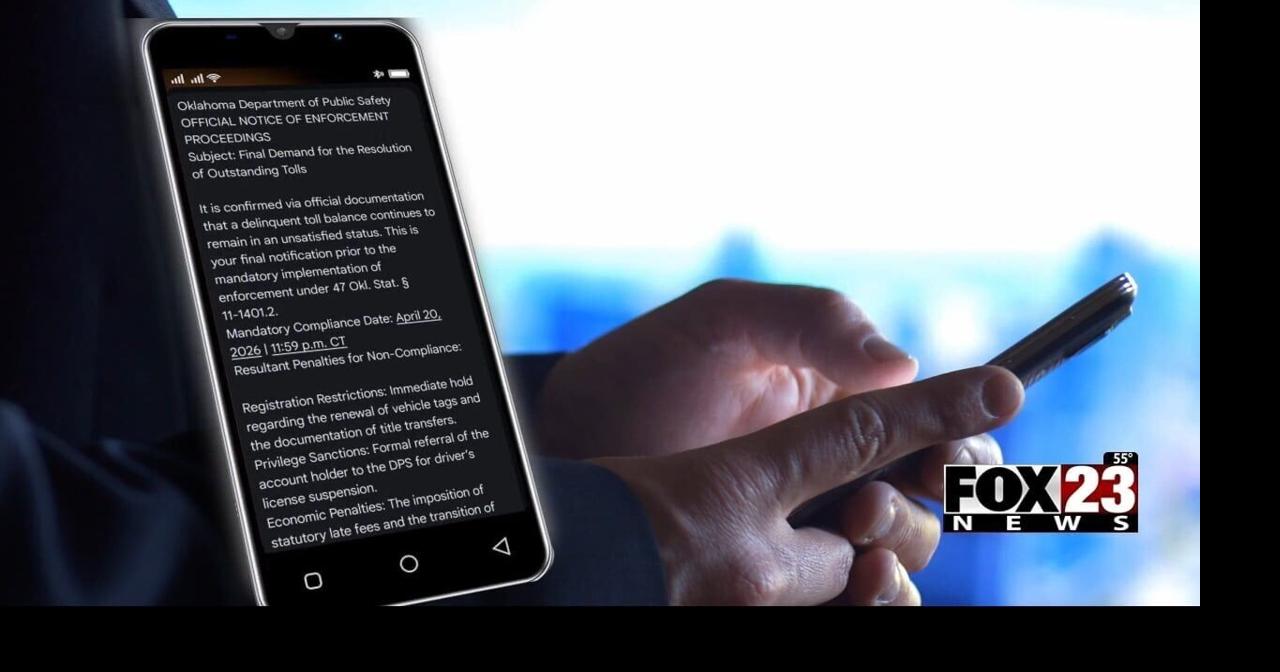FOX23 Investigates: Fake unpaid toll texts target Oklahomans with new twist